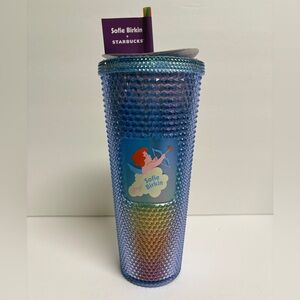 NWT Sofie Birkin + Starbucks PRIDE Design cold cup with straw